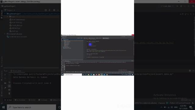 CRUD database MYSQL dengan Python:3 (insert data tabel) смотреть онлайн