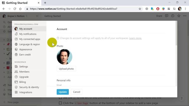 Удалить аккаунт Notion смотреть онлайн