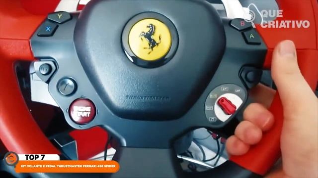 MELHOR VOLANTE CUSTO BENEFÍCIO PARA XBOX SERIES X/S ➽ THRUSTMASTER FERRARI 458 SPIDER смотреть онлайн