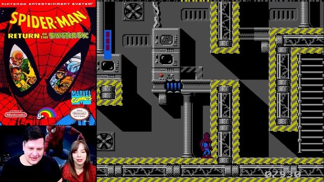 Spider-Man: Return of the Sinister Six[NES/DENDY] Без потери жизни смотреть онлайн