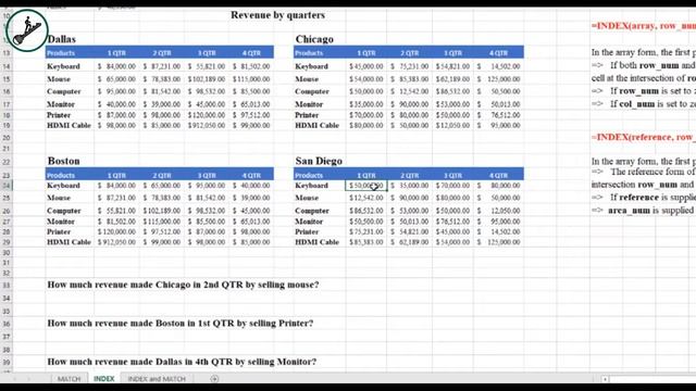 Top Excel Functions: 15 INDEX Function смотреть онлайн