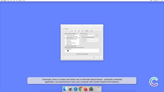 How to remove SectionAssist - potentially unwanted application using Combo Cleaner? смотреть онлайн