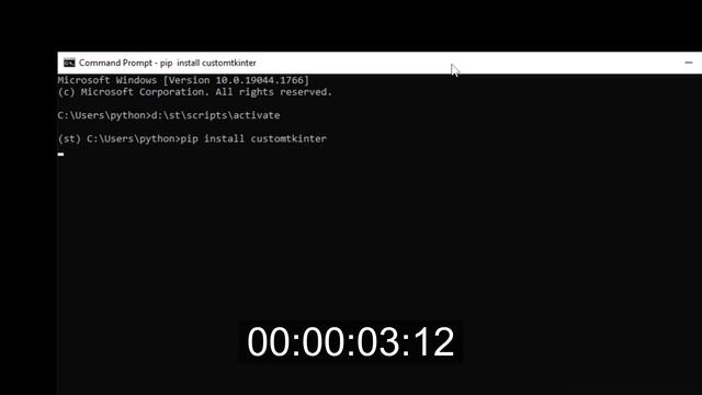 Install CustomTkinter | Modern Python GUI [CC: English / Cantonese] смотреть онлайн