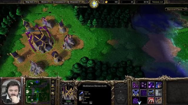 Wanderbraun в Survival Chaos: Warcraft 3 кастомная карта. Как DotA, но играешь за базу смотреть онлайн