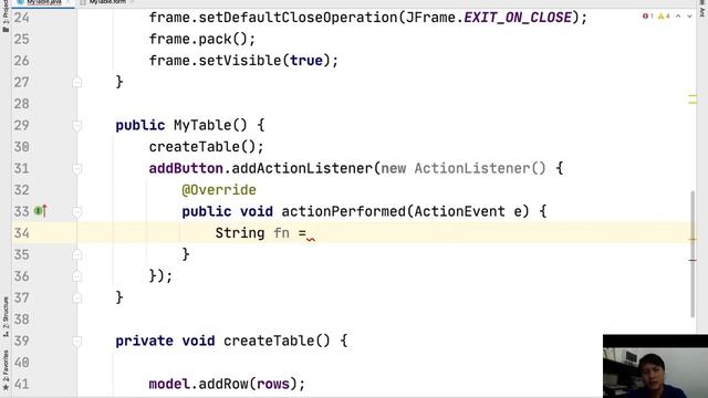 Java Swing GUI 6 ການໃຊ້ງານ jTable (ຕອນທີ 2) ຮ່ວມກັບ jTextField смотреть онлайн