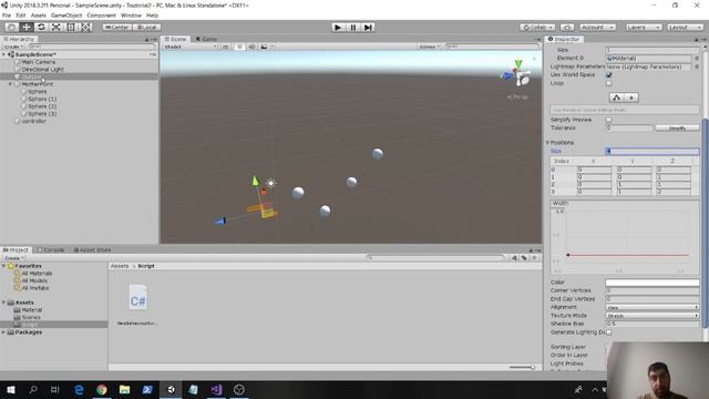 How to Make A Smooth Curve Based on Computer Graphics in Unity for VR/AR Projects (Bezier Curve) смотреть онлайн