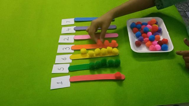 Colour Matching And Counting Activity For kids смотреть онлайн