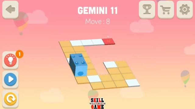 Bloxorz: Roll the Block - Gemini - Pass All Level 1-20 - Walkthrough смотреть онлайн