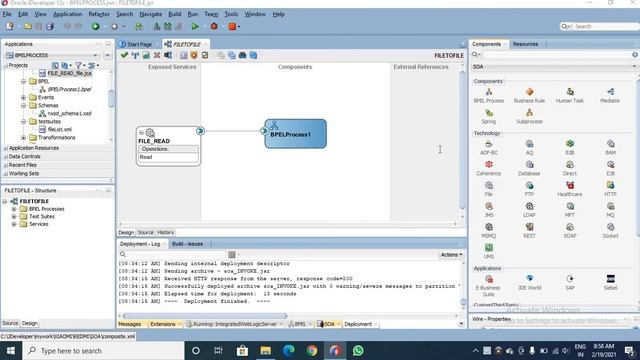 HOW TO CREATE A FILE ADAPTER IN ORACLE SOA смотреть онлайн