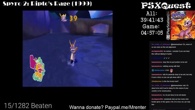 PSX Quest 16/1282 - Spyro 2: Ripto's Rage (3/3) смотреть онлайн
