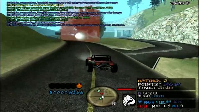 SAMP | Old White | BF Injection desert race (Гонка по пустыне) смотреть онлайн