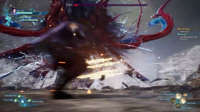 Sword And Fairy 7 Gameplay Chiru Boss Battle 4k 60fps Ray Tracing DLSS PC