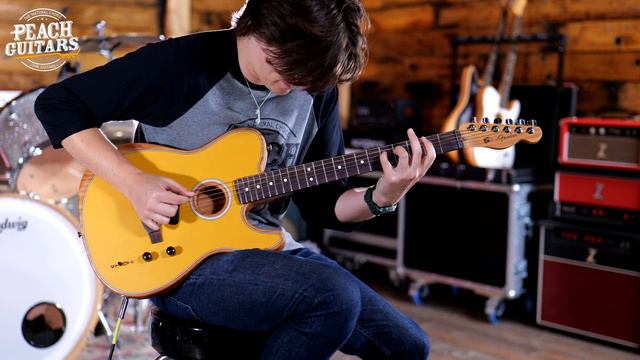 No Talking...Just Tones | Fender Acoustasonic Player Telecaster | Electro - Butterscotch Blonde смотреть онлайн