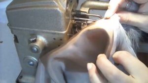 МК Как я шью мех на машинке и вручную.