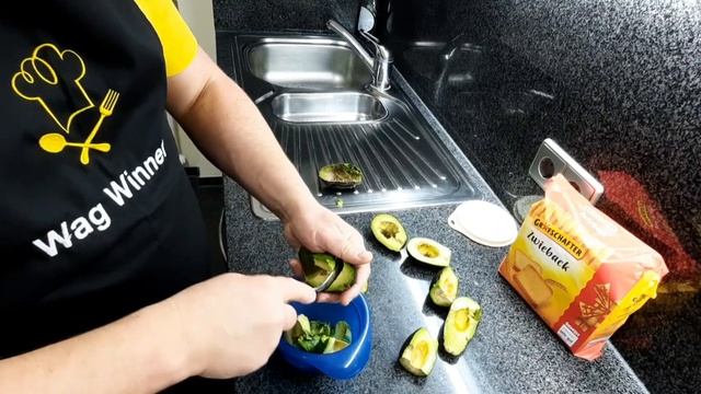 Крем паста (Мазалка) для Хлеба из Авокадо. Brotaufstrich Avocado. Закуска или просто так. Авокадо. смотреть онлайн