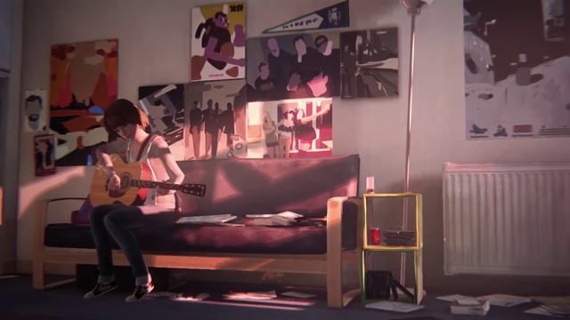 Life Is Strange MAX PLAYS PLAYING GUITAR | Episode 2: Out Of Time смотреть онлайн