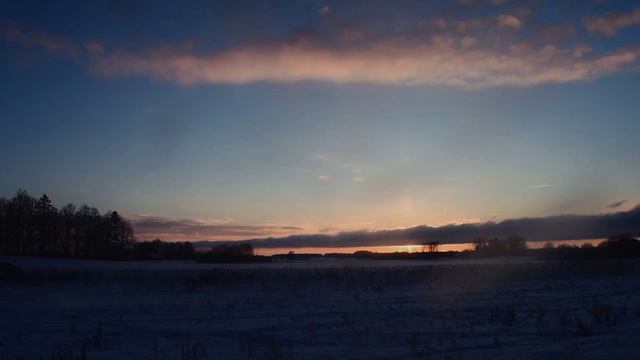 Зимний клип с лошадьми. смотреть онлайн