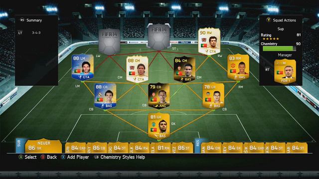 BEST POSSIBLE PORTUGAL TEAM! w/ TOTY RONALDO | FIFA 14 Ultimate Team Squad Builder смотреть онлайн