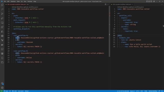 Reusable workflows in Github Actions смотреть онлайн