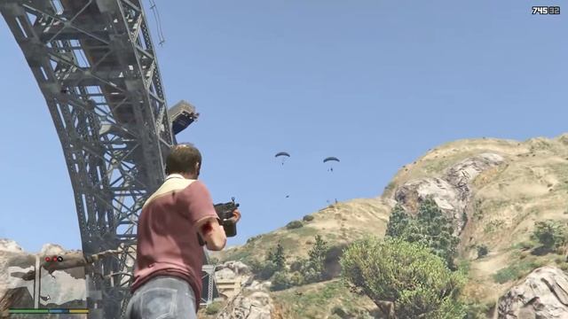 Прохождение Grand Theft Auto V (GTA 5) — Часть 52: Под откос / Блюз дозорных