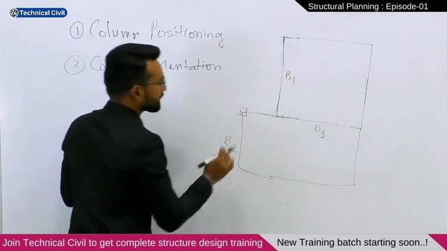 Episode-01 | Column Positioning and Column Orientation | Structural Planning of RCC Frame building смотреть онлайн