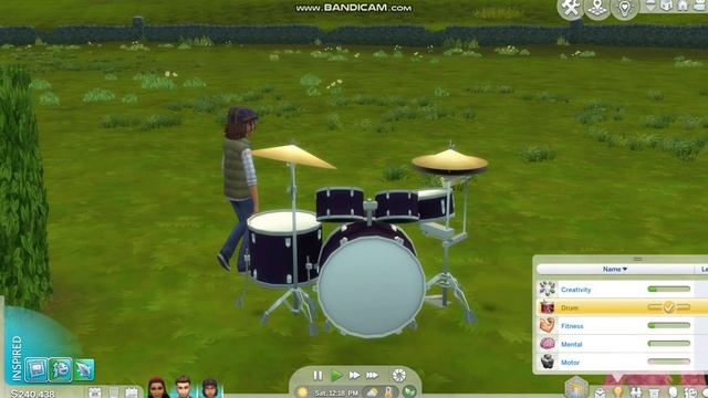 The Sims 4 Play Drum Mods смотреть онлайн