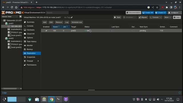 Proxmox VE e ZFS Storage Replication com HA. смотреть онлайн