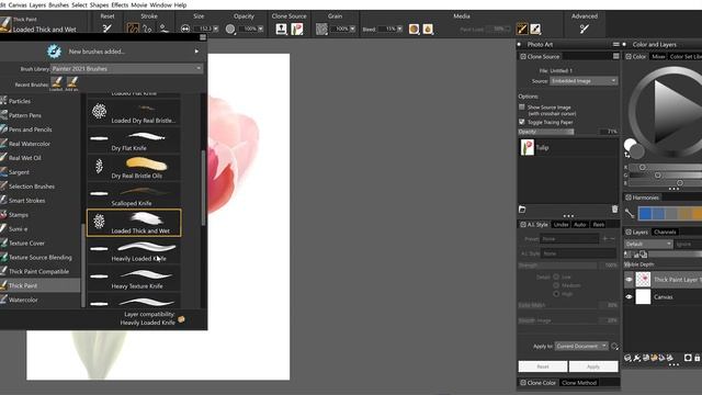 NEW! Thick Paint Workflow смотреть онлайн