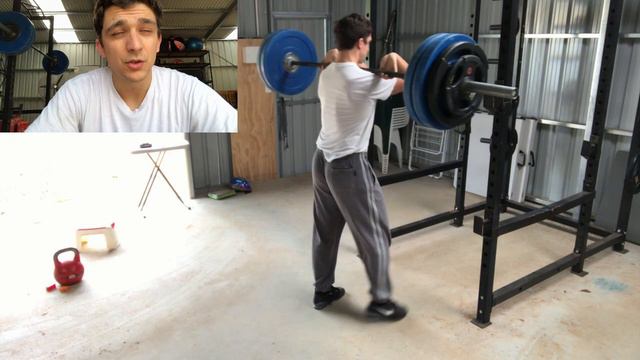 Squat everyday Day 153: I had a fight with the Front Squat today смотреть онлайн