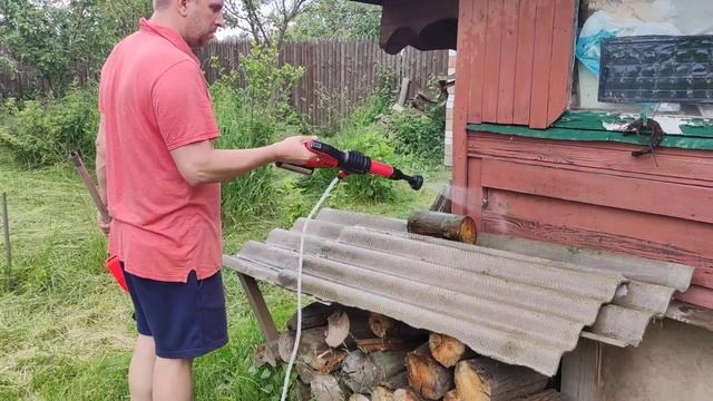 Аккумуляторная ? мойка высокого давления HECHT смотреть онлайн