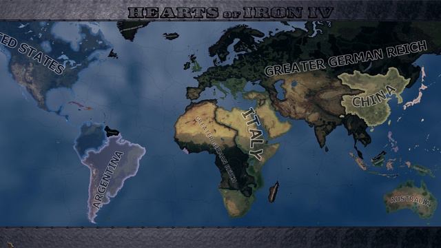 HOI4 Battle Royale Mod Timelapse - 1936 - 1945 (Hearts of Iron IV) смотреть онлайн