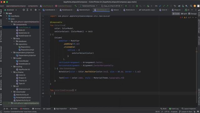 Jetpack Compose Note Application Basic : Part 4 смотреть онлайн