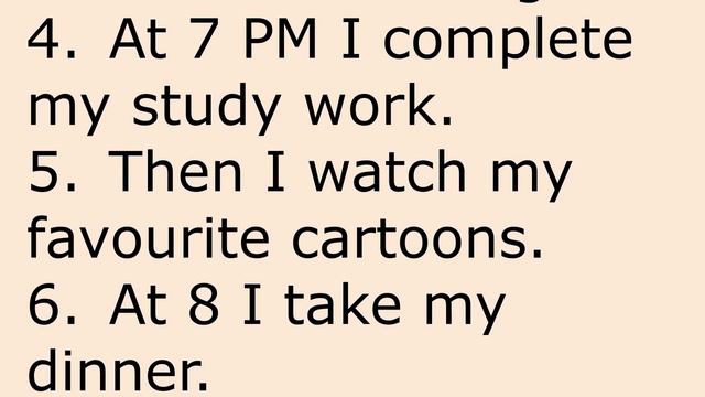 10 Lines on My Daily Evening Routine || Essay on My Evening Routine in English смотреть онлайн