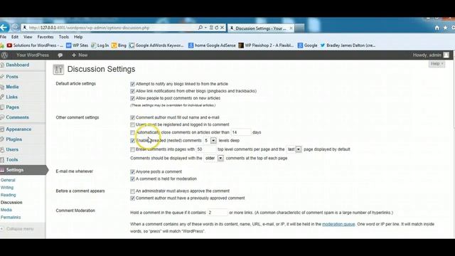 WordPress Comments & Discussion - Video Tutorial Series No.9 смотреть онлайн