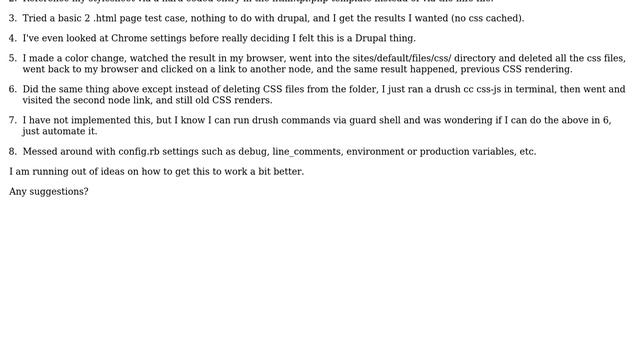 Drupal: Guard/LiveReload/Sass/Compass CSS Caching Issue (2 Solutions!!) смотреть онлайн