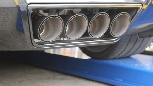 C7 Z06 + Akrapovic Slip-On + Corsa X-pipe = Amazing! смотреть онлайн