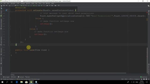 social blogs app using android studio #part 7 смотреть онлайн