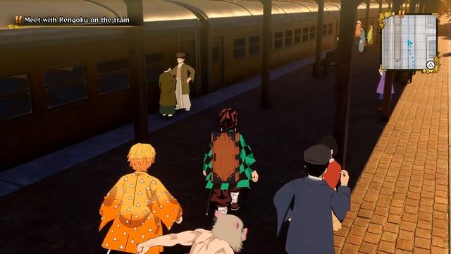 Exploring The Mugen Train Station | Demon Slayer The Hinokami Chronicles RPG смотреть онлайн
