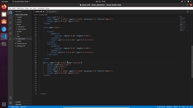 How to model a 6 axis robot with URDF and visualize in Rviz смотреть онлайн