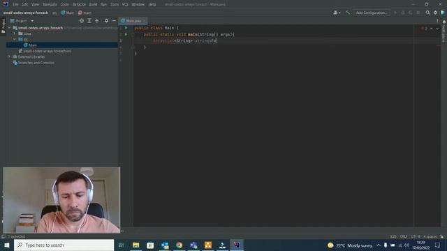 Simple Java forEach Loop in ArrayList (english) смотреть онлайн