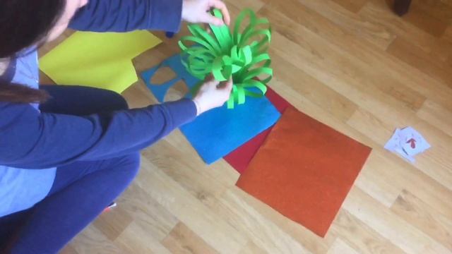 Весенние поделки. Мастерим с детьми. Поделки из бумаги. смотреть онлайн