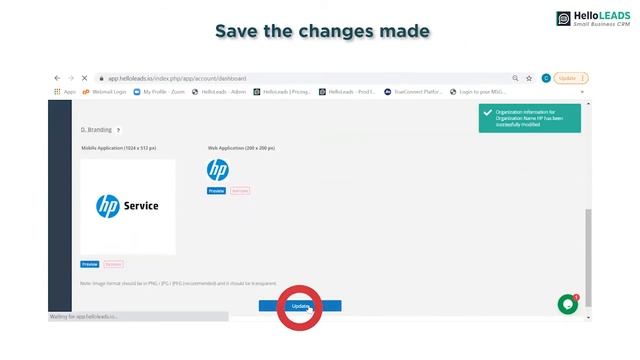 How to add your logo in HelloLeads CRM Mobile and Web Application смотреть онлайн