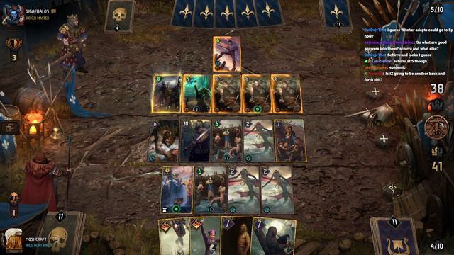 Gwent | HAVFRUE SINGER GOT BUFFED -- SK Battle Trance Vs NR Witchers [March 2024]