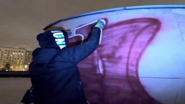 roof top in moscow // #graffiti #граффити #теггинг