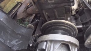 Как подложить шайбы вариатор - устранение самохода