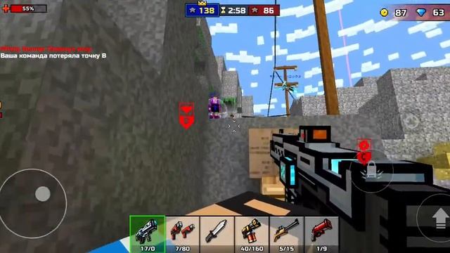 Pixel Gun 3D стрелялки онлайн и оффлайн смотреть онлайн