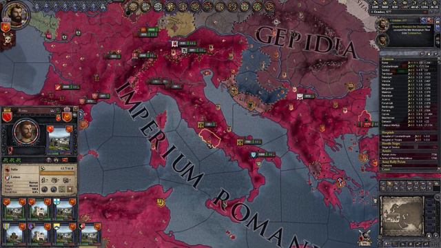 Crusader Kings 2 Rome Rising - Episode 38 | The Plague Wars | Ck2 Modded Gameplay смотреть онлайн