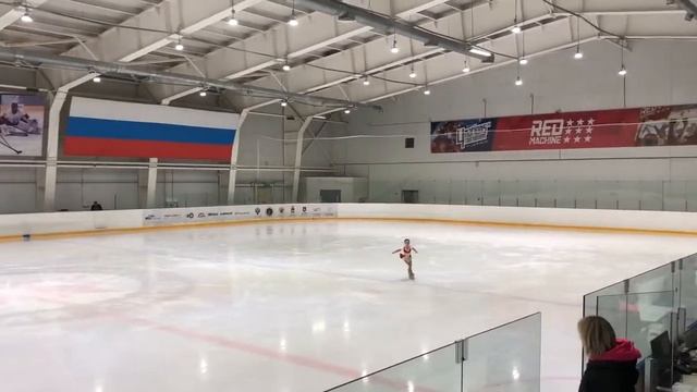 Юный фигурист. Фигурное катание. Калинка малинка. Софья Пышнограева. Краснокамск смотреть онлайн
