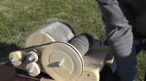 Кардер барабанный для шерсти