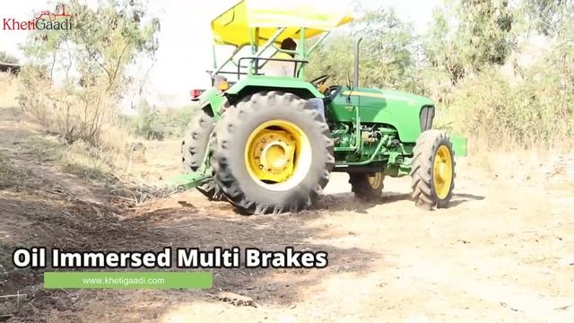 John Deere 5210 Gear Pro 4WD vs New Holland 5510 Excel 4WD - 50 Horsepower - Khetigaadi, Tractor смотреть онлайн